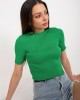 Къса дамска блуза в зелен цвят 2305.32,  Блузи / Топове - Complex.bg