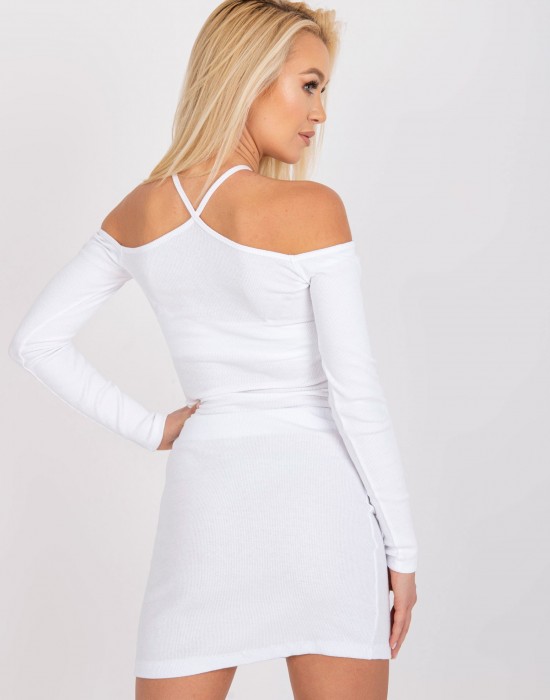 Дамска блуза в бял цвят 7680.98,  Блузи / Топове - Complex.bg
