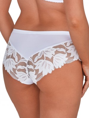 Красиви бикини в бял цвят с ефектен дизайн KETO 1134 Красиви бикини в бял цвят с ефектен дизайн KETO 1134