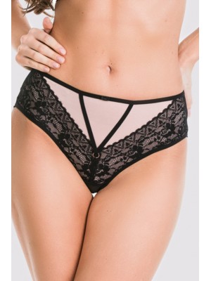 Бикини с висока талия с дантела CARINI 19171