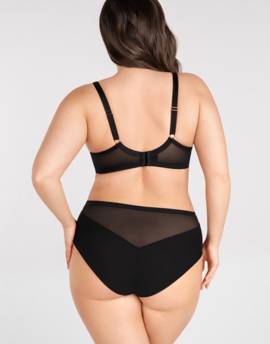 Секси сутиен в черен цвят K824 BIG JUST BLACK Секси сутиен в черен цвят K824 BIG JUST BLACK