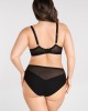 Секси сутиен в черен цвят K824 BIG JUST BLACK Секси сутиен в черен цвят K824 BIG JUST BLACK