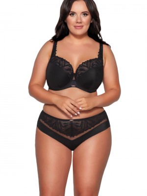 Сутиен за голям бюст в черен цвят AV 2107