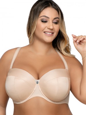 Подплатен бежов сутиен 1787