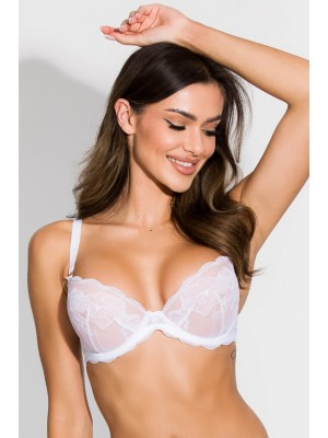 Секси push up сутиен в бял цвят AMELIA 19202 Секси push up сутиен в бял цвят AMELIA 19202