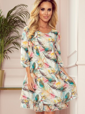 Миди рокля от шифон 303-1