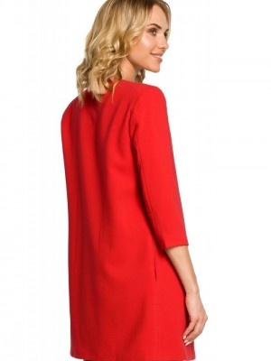 Стилен блейзър в червен цвят M193