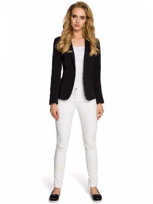 Дамско сако в черен цвят M243