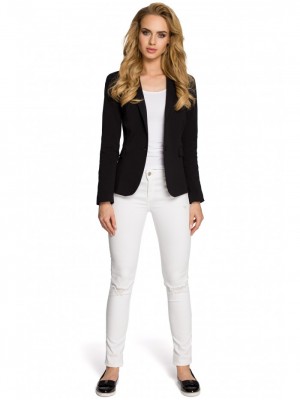 Дамско сако в черен цвят M243