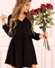 Мини рокля в черно Mayonati Мини рокля в черно Mayonati
