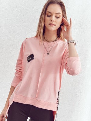 Дамски комплект в цвят пудра FI692