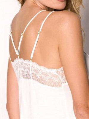 Дамска пижама в перлен цвят Verona