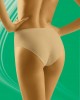 Гладки памучни бикини с висока талия в бежово Comforta