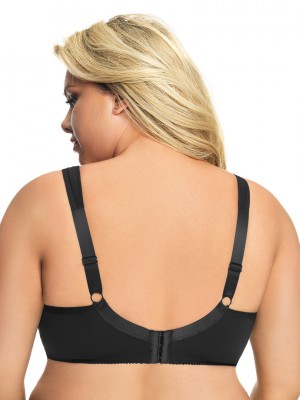 Сутиен с меки чашки в черен цвят Anya K422