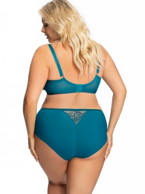 Макси сутиен с меки чашки в син цвят K707 MADISON