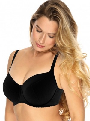 Черен сутиен с подплатени чашки Kate