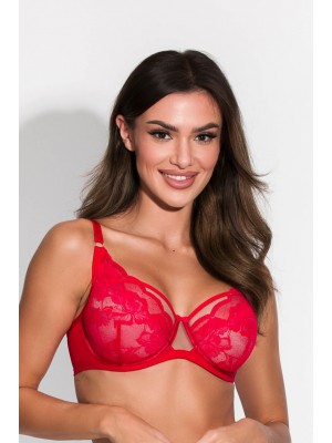 Полуподплатен сутиен в червен цвят AMELIA 19203 Полуподплатен сутиен в червен цвят AMELIA 19203