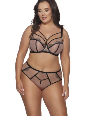 Класически бикини в бежово AV 2092 LEOPARD