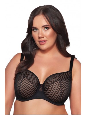 Полуподплатен сутиен в черен цвят AV 2102 Полуподплатен сутиен в черен цвят AV 2102