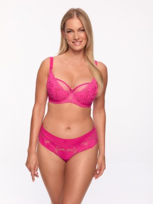 Красиви бикини в цвят циклама 1134
