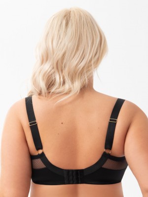 Сутиен с мека чашка в черен цвят IDA K900