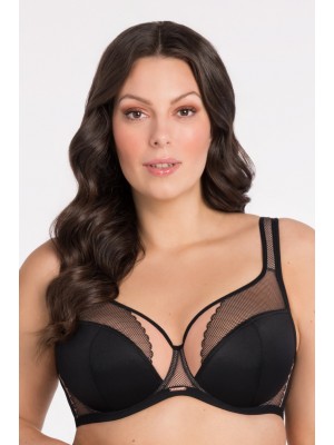 Луксозен сутиен в черен цвят LUISSE K441/1