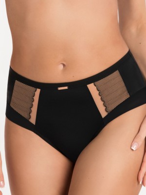 Луксозни бикини в черен цвят LUISSE K442/1