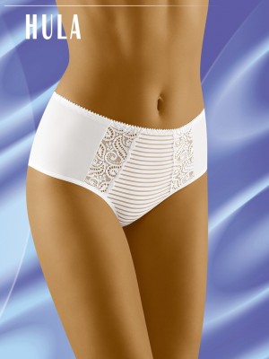 Бикини с висока талия в бяло Hula Бикини с висока талия в бяло Hula