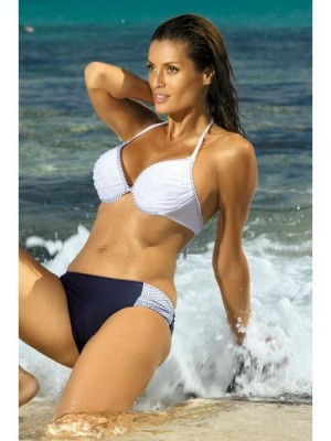 Бански костюм от две части в бяло Miranda M-215-175