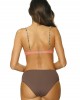 Бански костюм от две части в цвят праскова Yasmine M-493-2