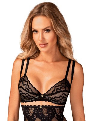 Дантелен сутиен в черен цвят Arienna Дантелен сутиен в черен цвят Arienna