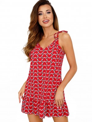 Червена нощница Love Червена нощница Love