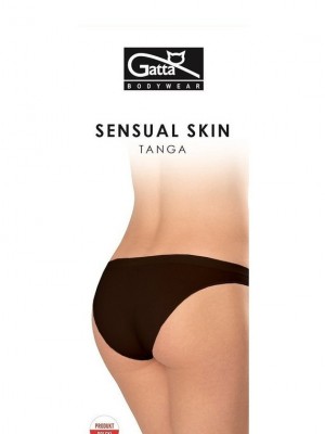 SENSUAL SKIN Бразилиани с висока талия, черни SENSUAL SKIN Бразилиани с висока талия, черни