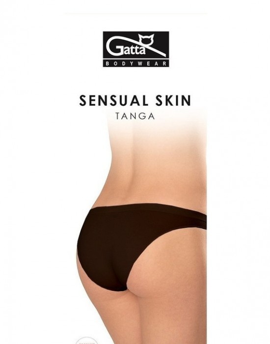 SENSUAL SKIN Бразилиани с висока талия, черни SENSUAL SKIN Бразилиани с висока талия, черни