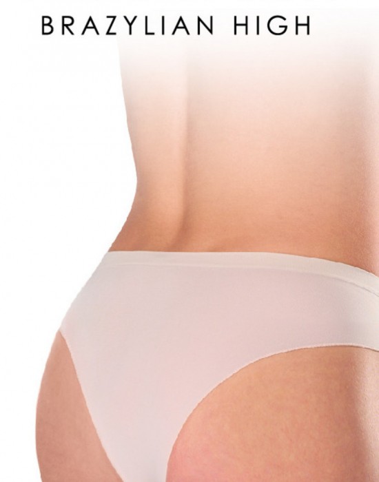 SENSUAL SKIN Бразилиани с висока талия, телесни SENSUAL SKIN Бразилиани с висока талия, телесни