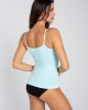 CAMISOLE 60DEN дамски потник, дънково син цвят