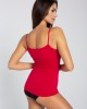 CAMISOLE 60DEN дамски потник, дънково син цвят