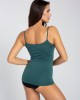 CAMISOLE 60DEN дамски потник, дънково син цвят