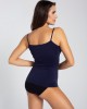CAMISOLE 60DEN дамски потник, дънково син цвят