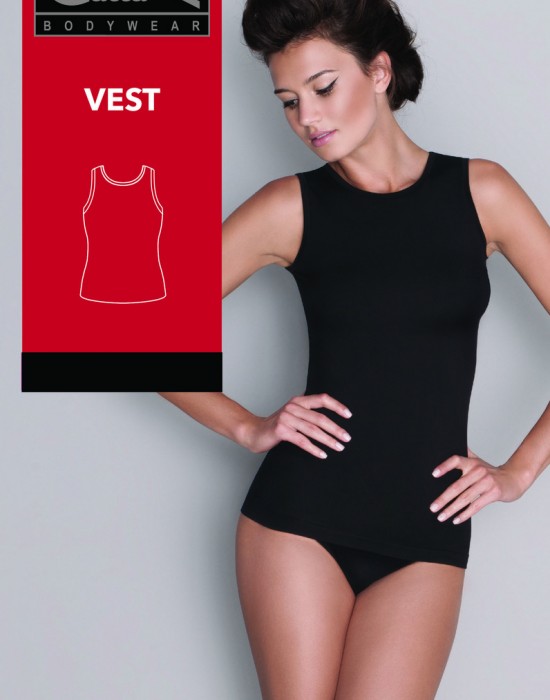 Vest - дамски потник в черно Vest - дамски потник в черно