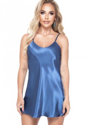 Aria-II сатенена нощница Azure Aria-II сатенена нощница Azure