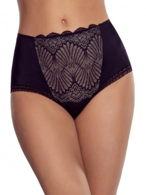 Vieta оформящи бикини с висока талия, черни Vieta оформящи бикини с висока талия, черни