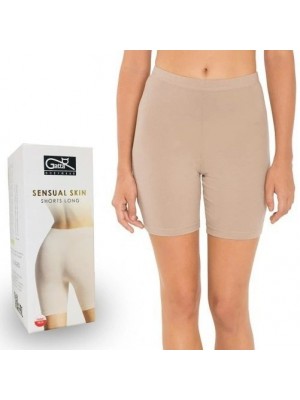 Long Sensual Skin Безшевни дълги шорти в телесен цвят Long Sensual Skin Безшевни дълги шорти в телесен цвят