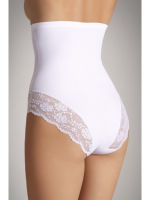 VETINA Оформящи бикини с висока талия, бели VETINA Оформящи бикини с висока талия, бели