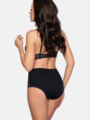 BBL187 бикини с дантела, черен цвят BBL187 бикини с дантела, черен цвят