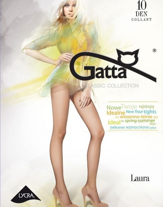 Laura 10 чорапогащник в цвят графит