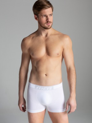 Мъжки безшевни боксерки, бели
