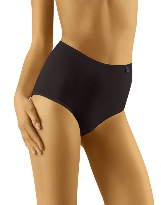 Бикини с висока талия Figi-Tahoo-Maxi-Czarne-Czarny