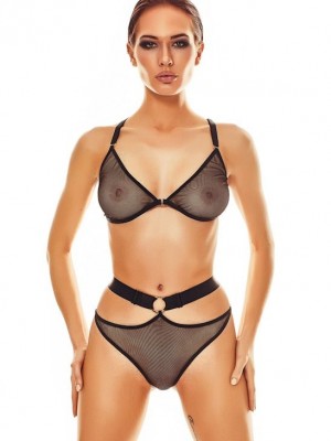Секси Комплект Komplet-Sway-Czarny