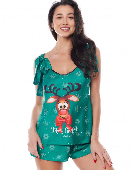 Секси Комплект Komplet-Aster-Green-Green